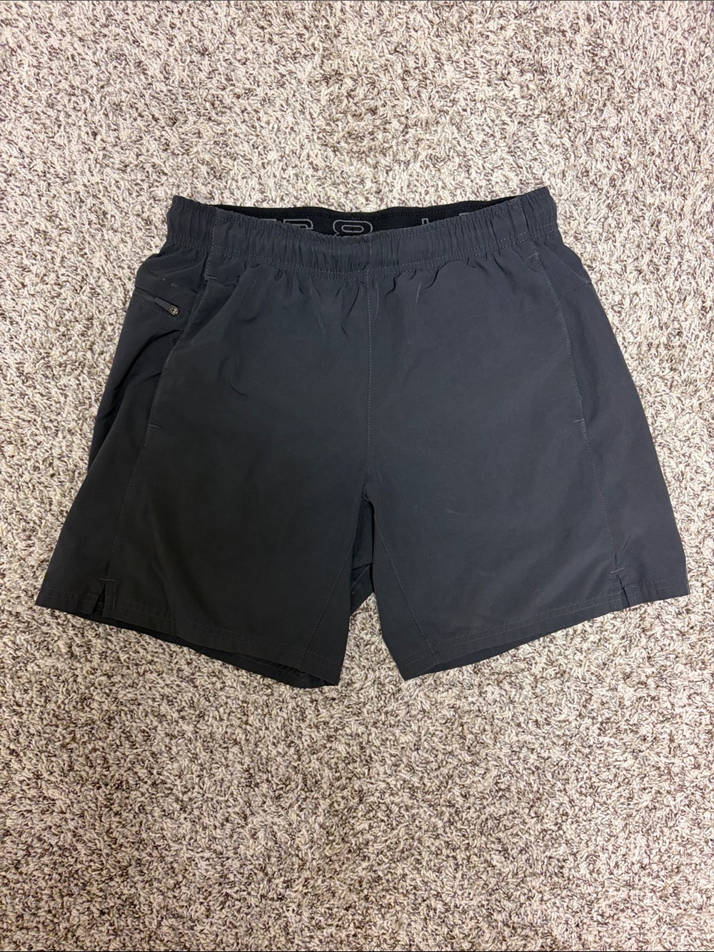 Layer 8 Black Men's Athletic Shorts